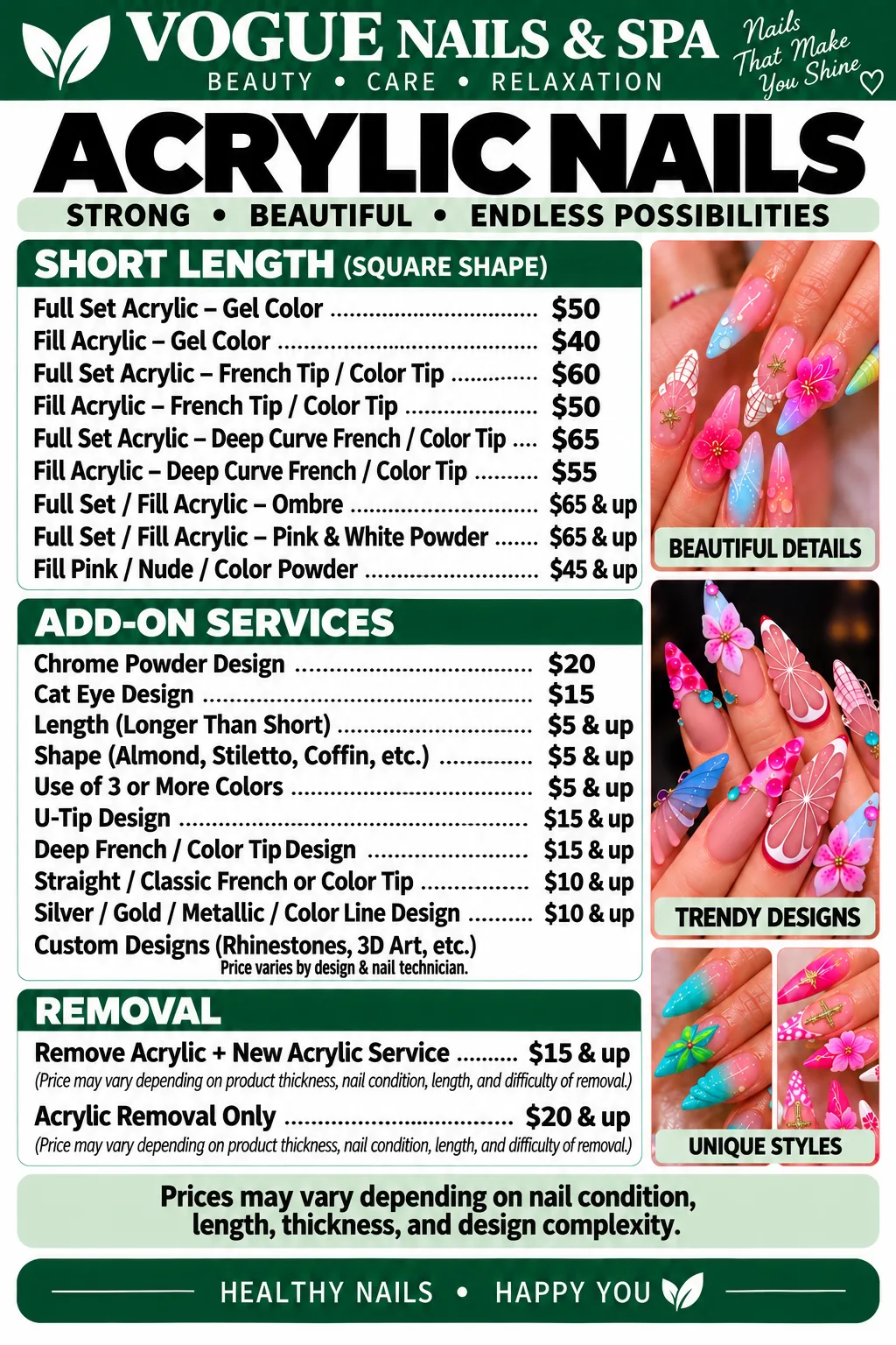 Acrylic Service