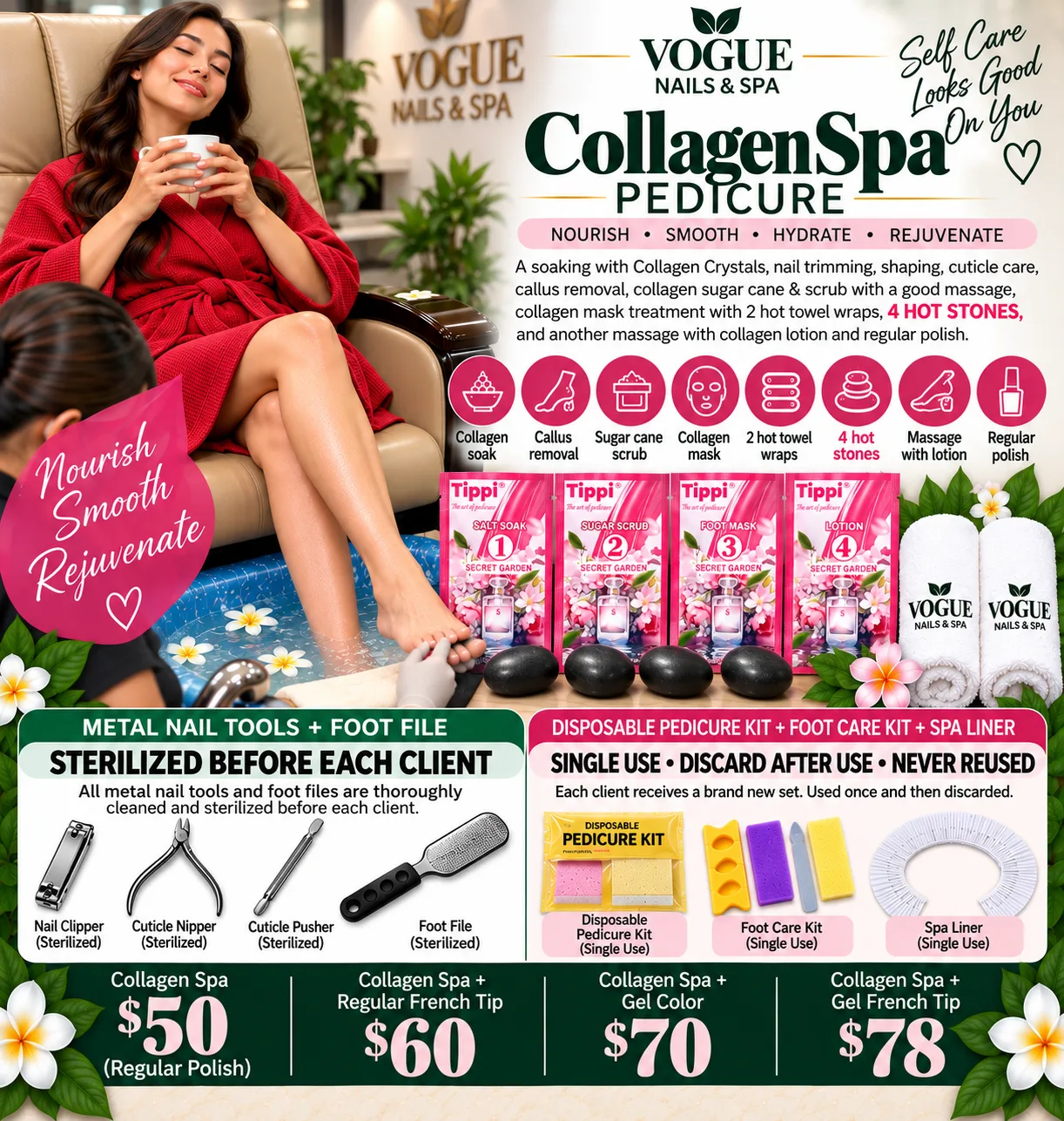 Collagen  Spa Pedicure