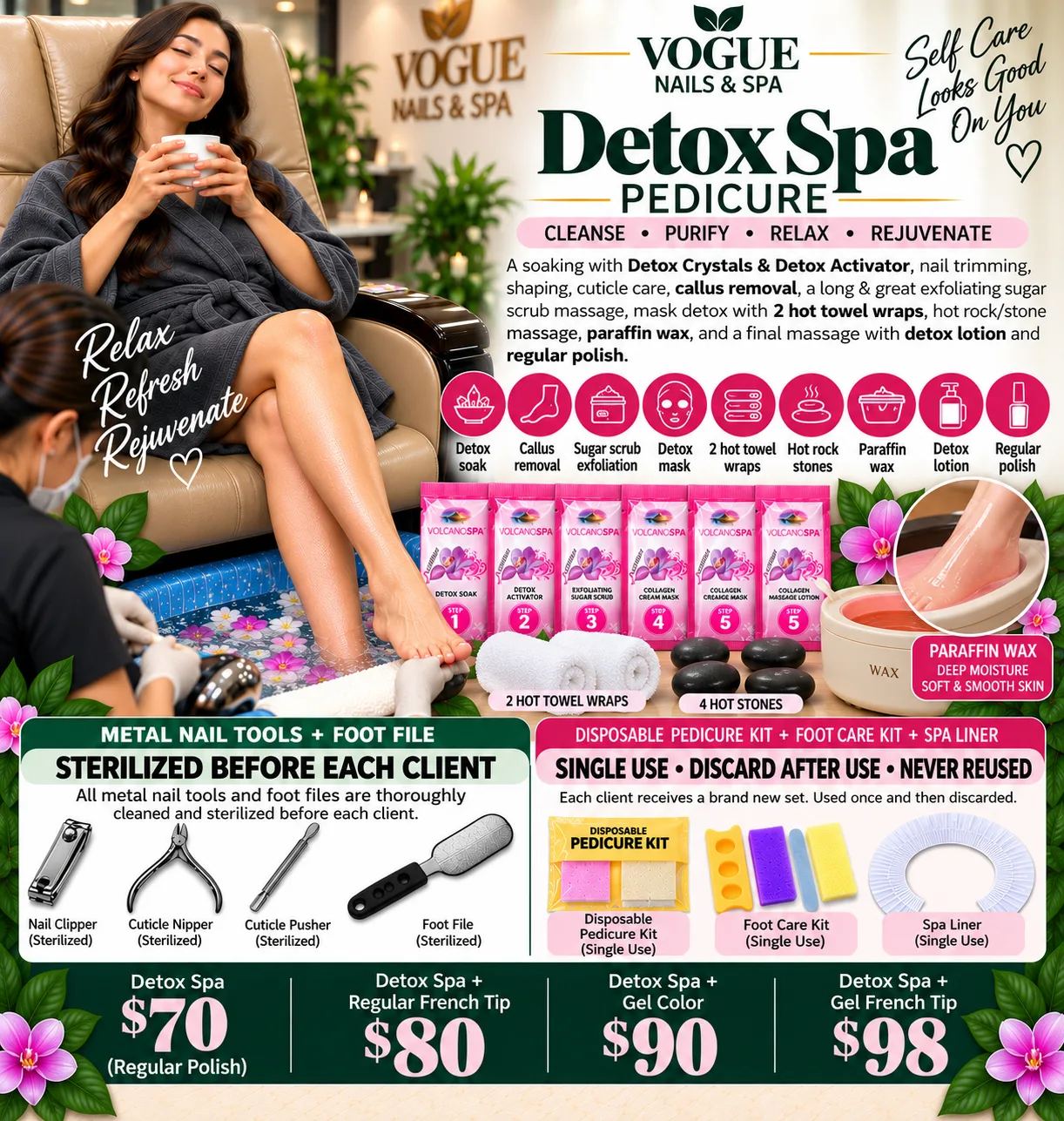 Detox Spa Pedicure