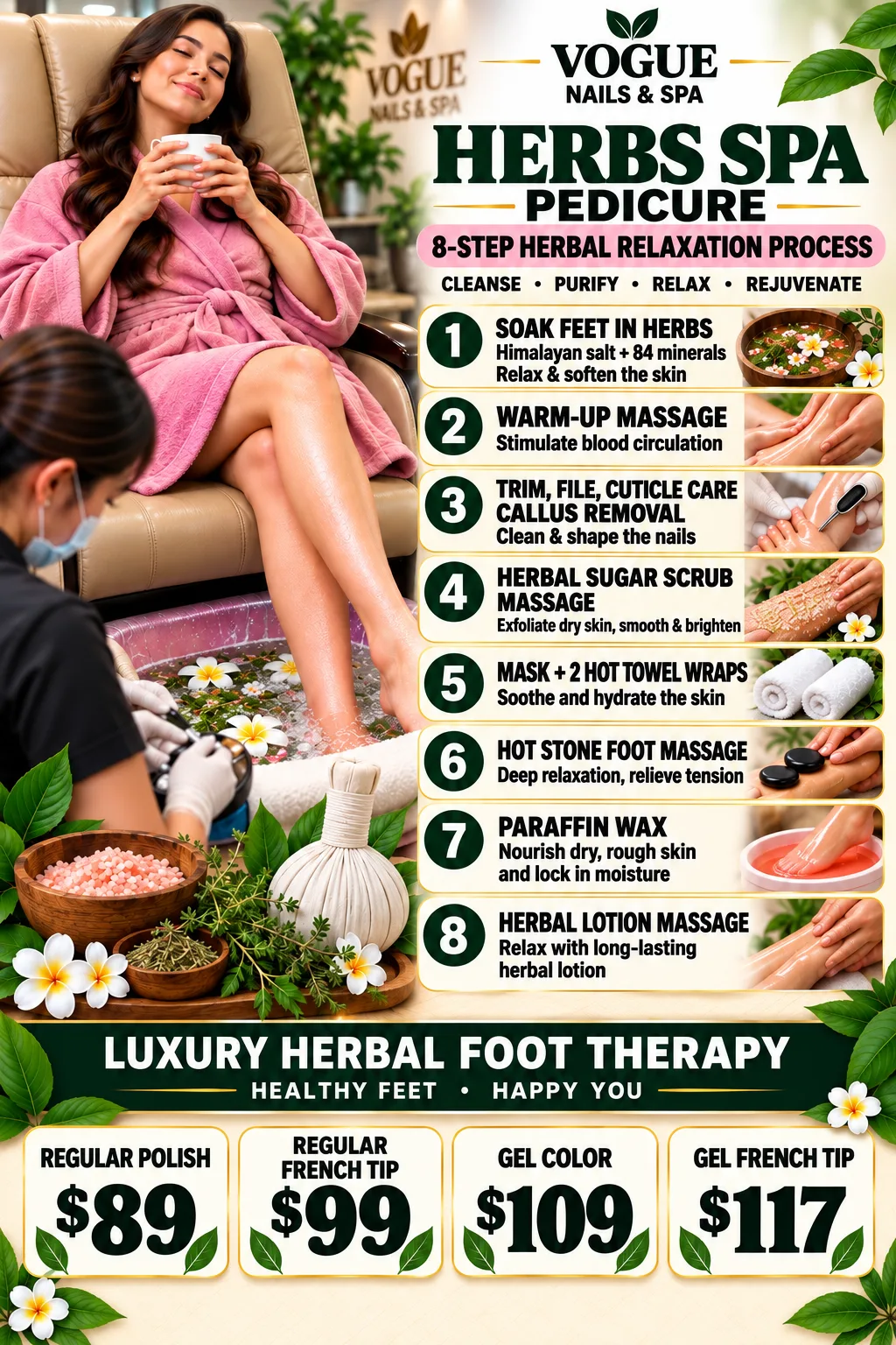 Herbal Spa Pedicure
